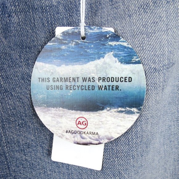 AG The Isabelle High-Rise Straight Crop Raw Hem 26 - Picture 9 of 14